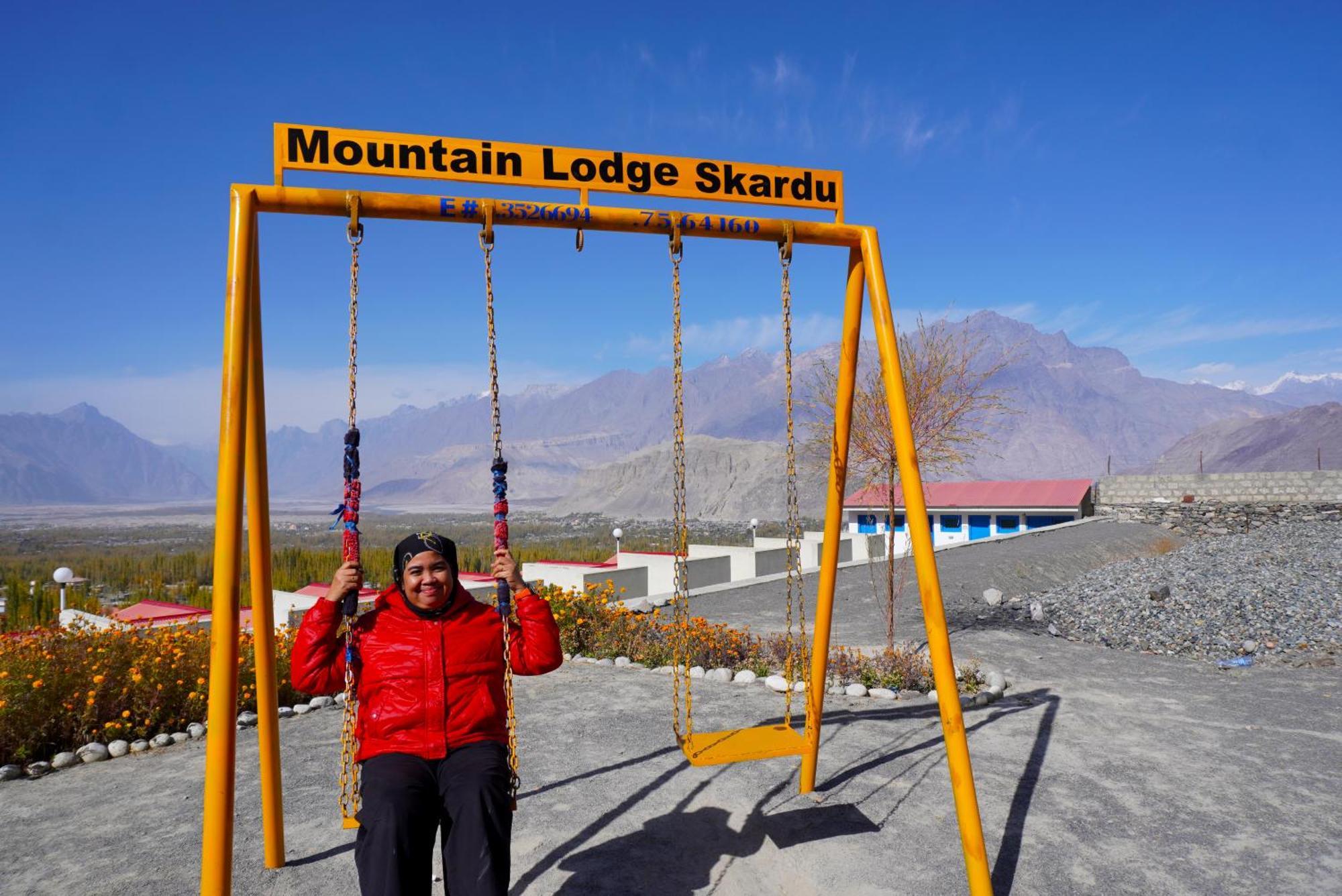 Hotel Mountain Lodge Skardu Eksteriør billede